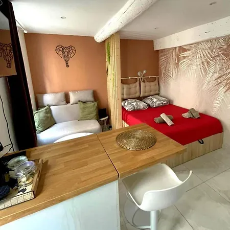 Le Charvet, Cosy En Plein Coeur De Apartamento